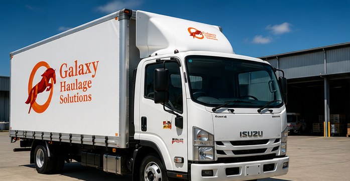 Galaxy Haulage Solutions Isuzu truck