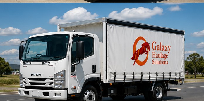 Galaxy Haulage Solutions Isuzu truck